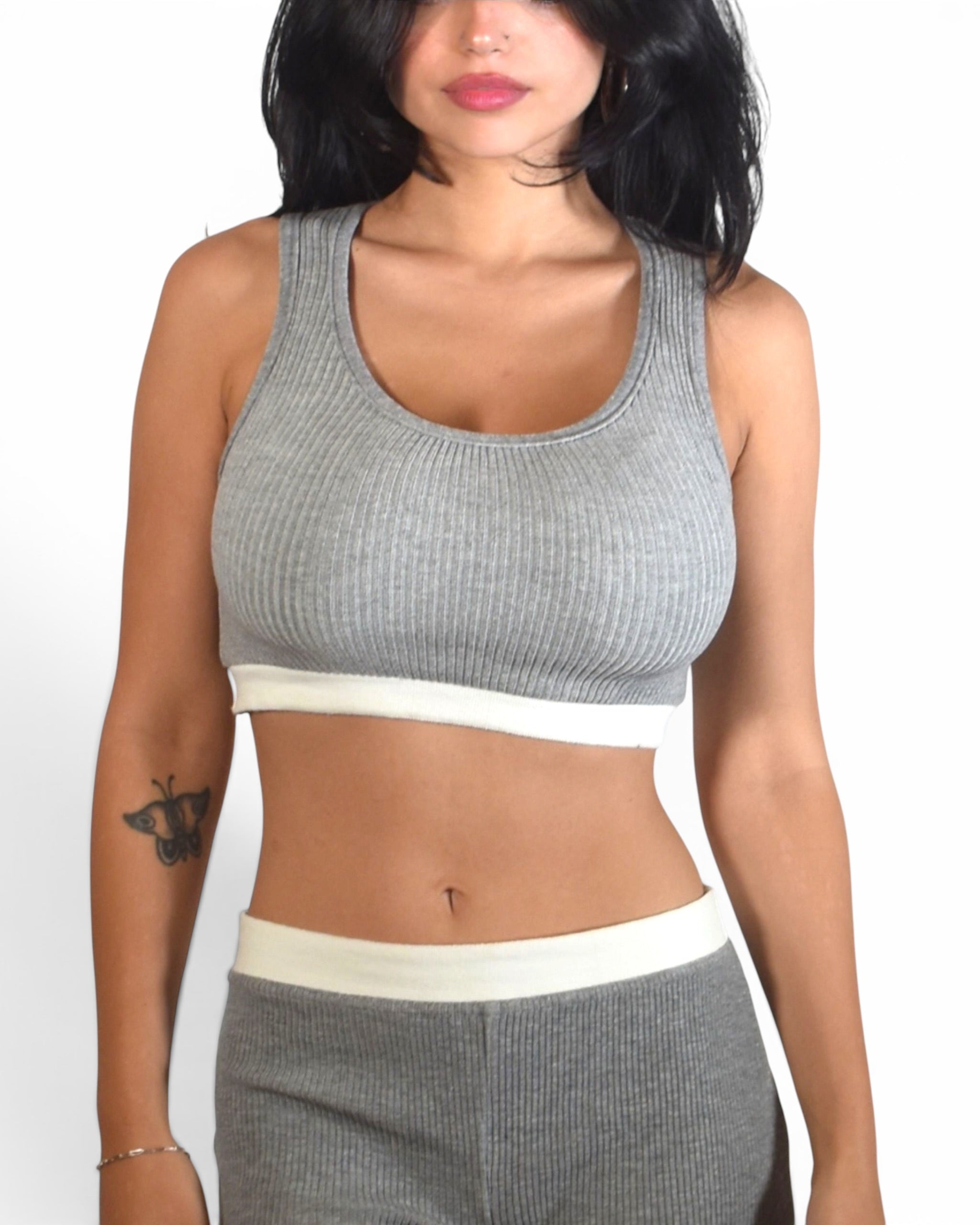 The Contour Banded Crop Tank