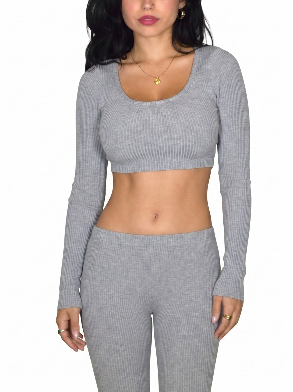 The Contour Crop Long Sleeve