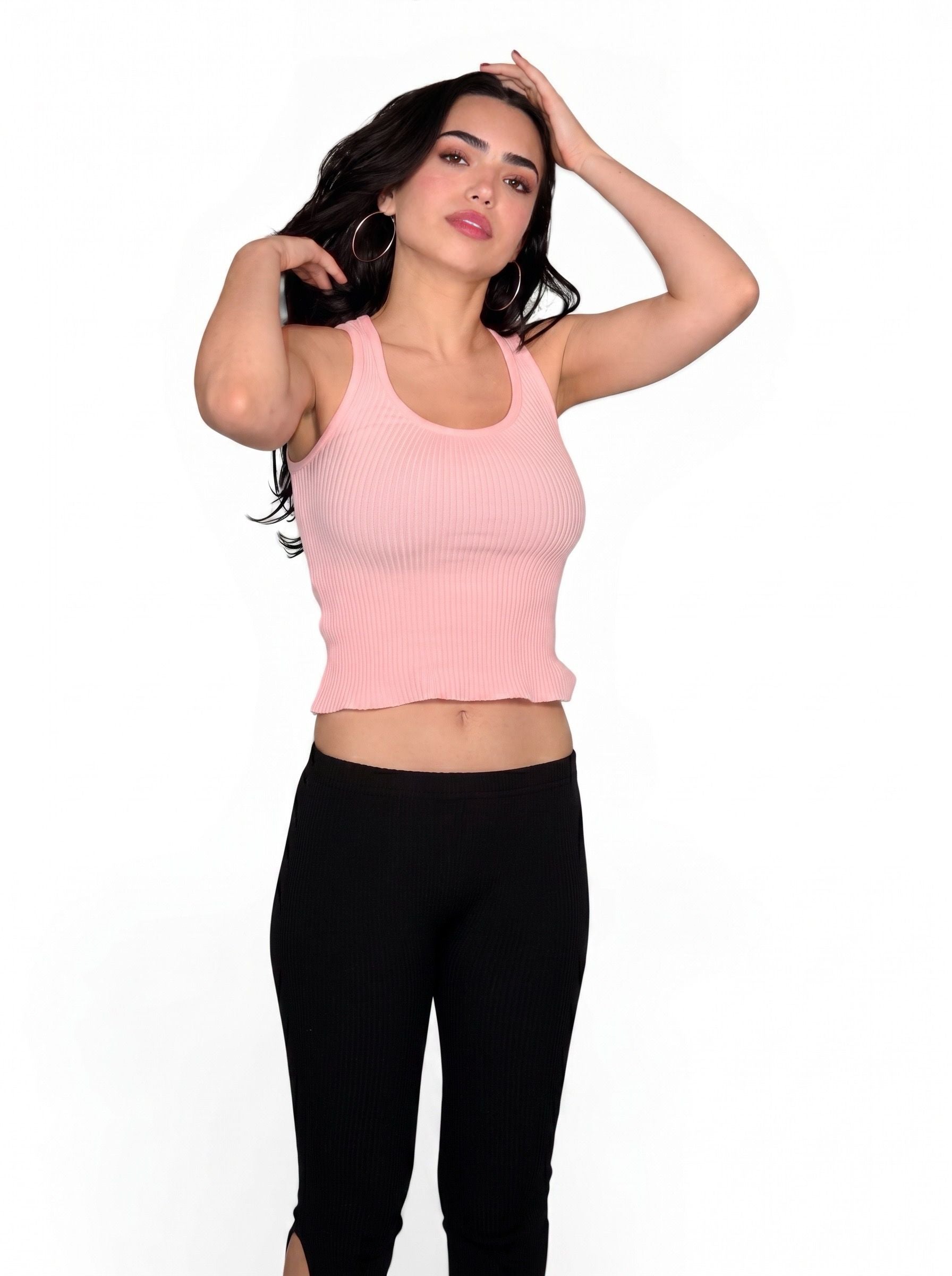 The Sculpt Slit Capri — Ink