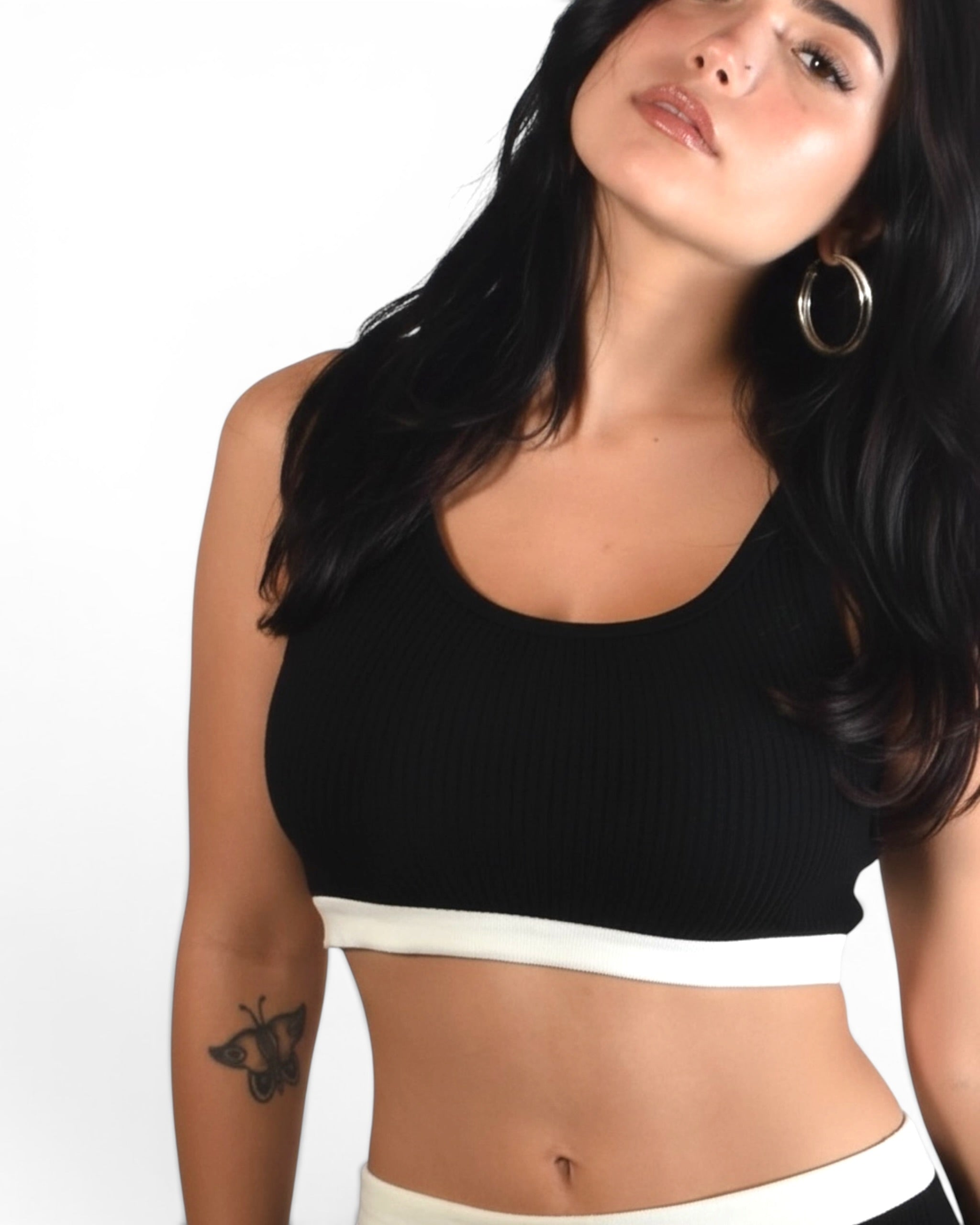 The Contour Banded Crop Tank