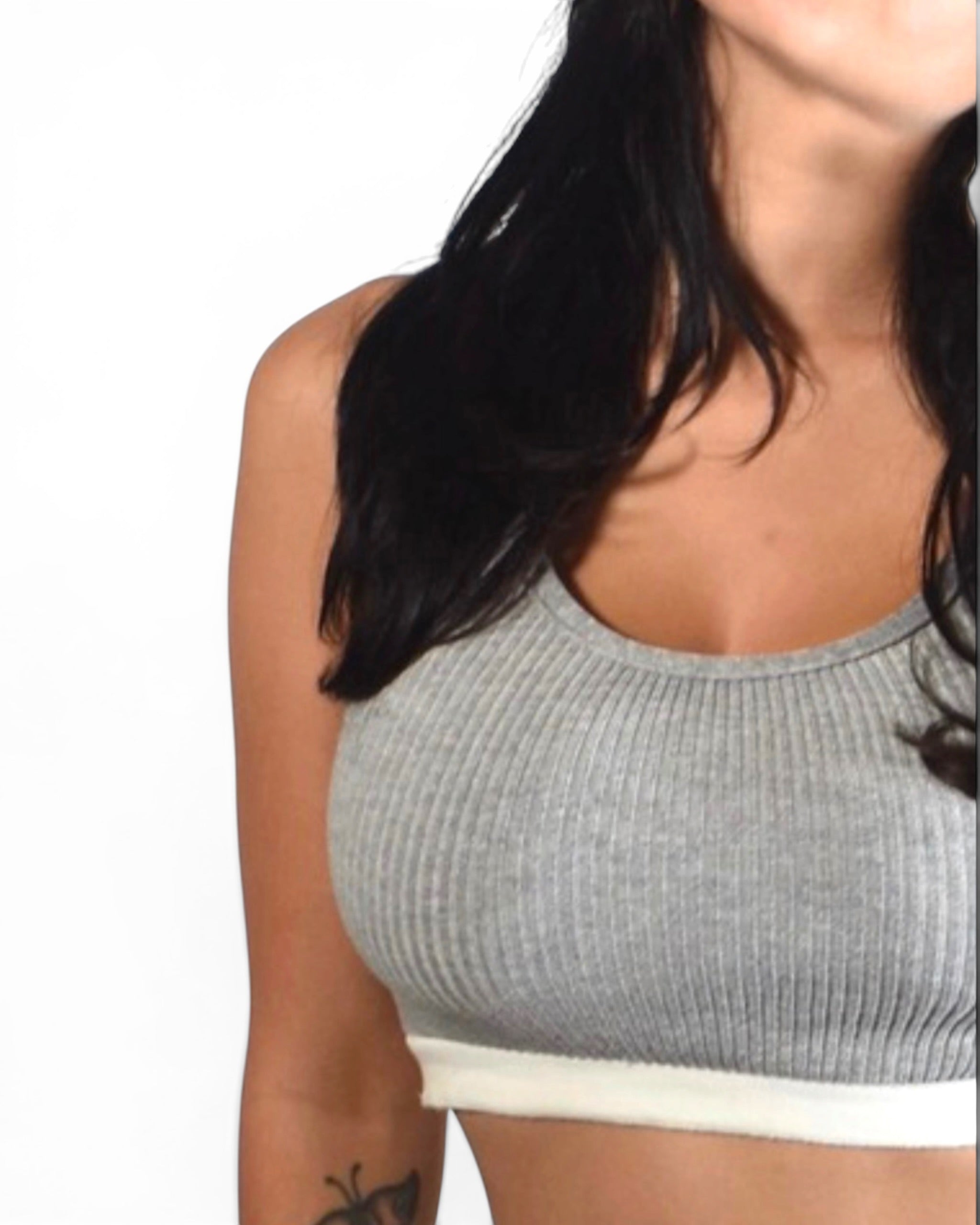 The Contour Banded Crop Tank